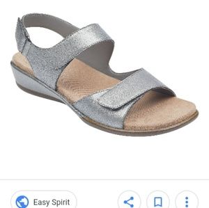 Easy Spirit Hartwell pewter sandal